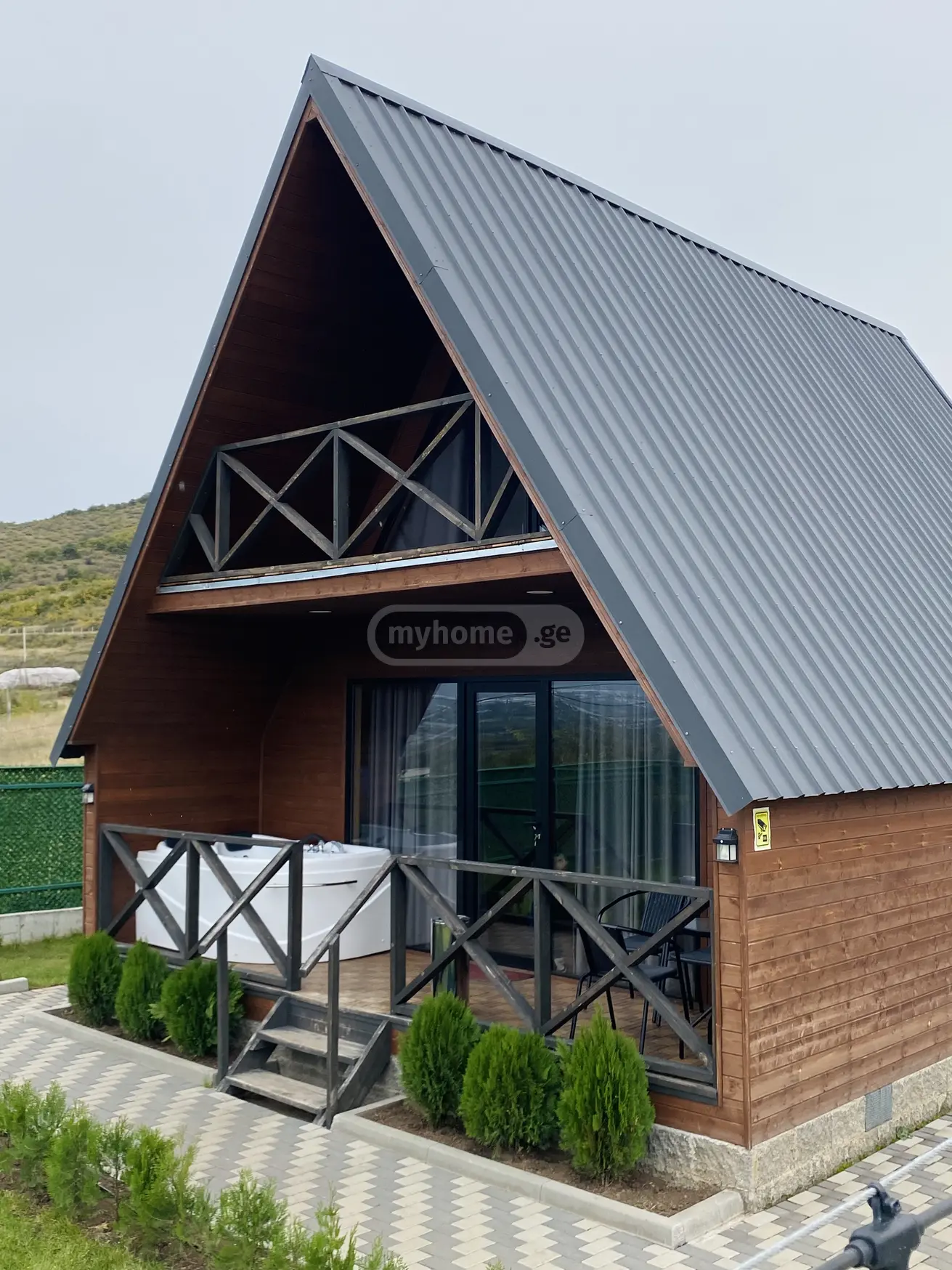 3 Room Country House Daily Rent In Bitsmendi, In Mtskheta Municipality view 1