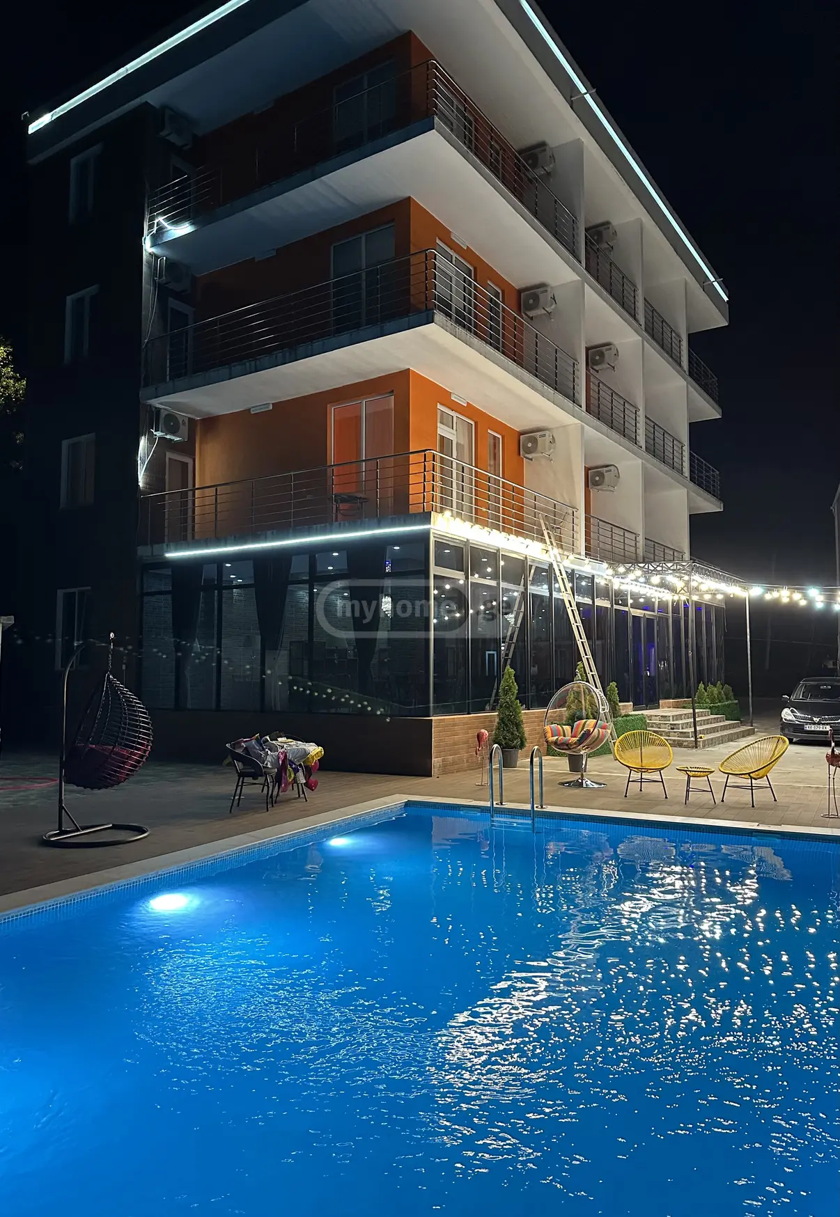 10+ Room Private House Daily Rent In Kvariati, In Khelvachauri Municipality view 11
