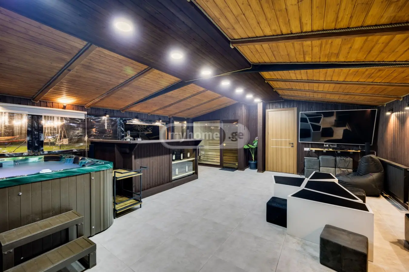 8 Room Private House Daily Rent In Vake view 5